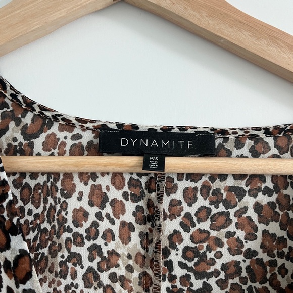 Animal Print Mini Dress - Picture 3 of 4